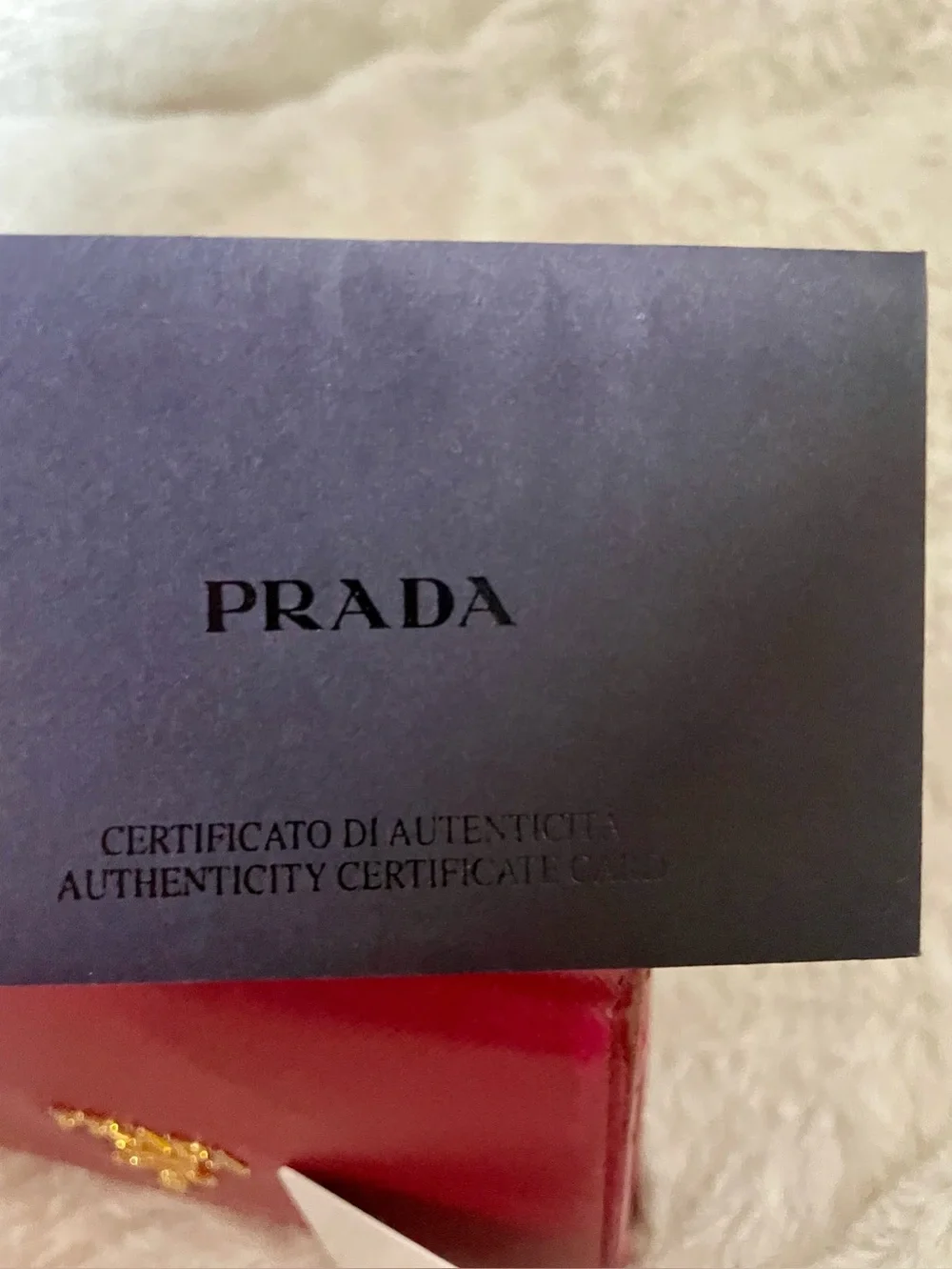 PRADA Saffiano Leather Wallet